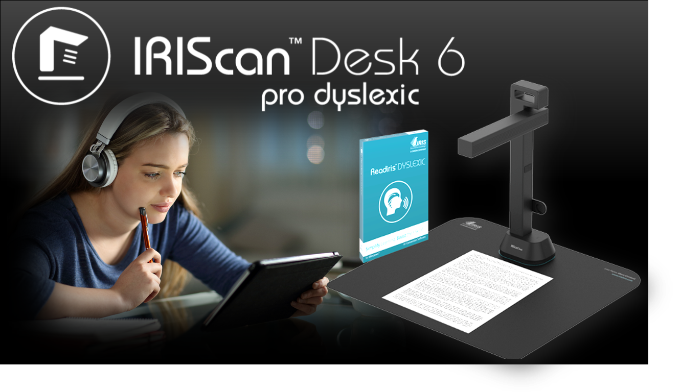 IRIScan Desk 6 Dyslexic